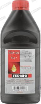 Ferodo FBZ100 - Тормозная жидкость autodnr.net