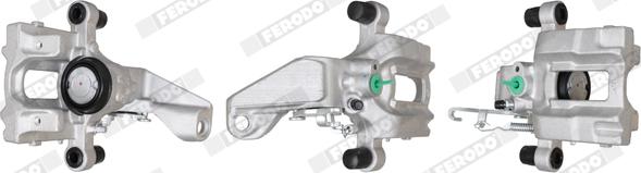 Ferodo FCL695662 - Тормозной суппорт avtokuzovplus.com.ua