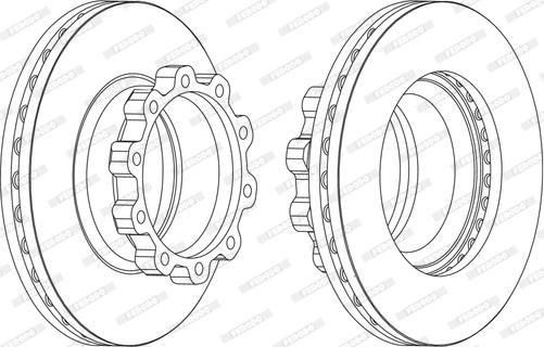 Kager 37-1045 - Тормозной диск avtokuzovplus.com.ua