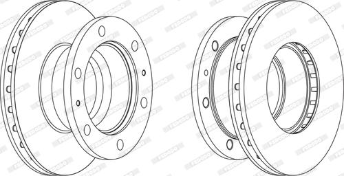 Remsa NCA1220.20 - Гальмівний диск autocars.com.ua