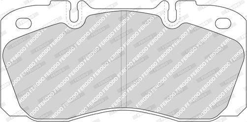Ferodo FCV1126 - Гальмівні колодки, дискові гальма autocars.com.ua
