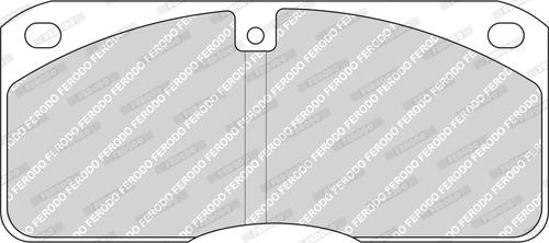 Ferodo FCV702 - Тормозные колодки, дисковые, комплект autodnr.net
