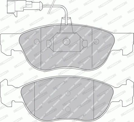 Ferodo FDB1056B - Гальмівні колодки, дискові гальма autocars.com.ua