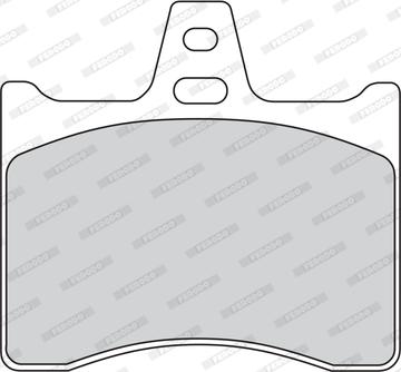 Ferodo FDB1070 - Тормозные колодки, дисковые, комплект avtokuzovplus.com.ua