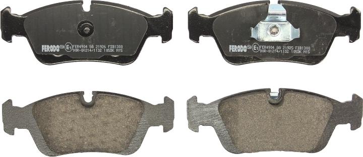 Ferodo FDB1300 - Гальмівні колодки, дискові гальма autocars.com.ua