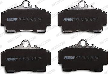 Ferodo FDB1308 - Тормозные колодки, дисковые, комплект avtokuzovplus.com.ua