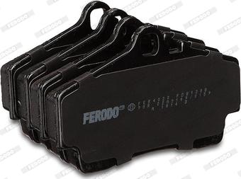 Ferodo FDB1308 - Тормозные колодки, дисковые, комплект avtokuzovplus.com.ua