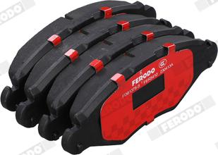 Ferodo FDB1378-S - Тормозные колодки, дисковые, комплект autodnr.net