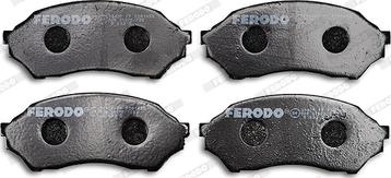 Ferodo FDB1455 - Тормозные колодки, дисковые, комплект avtokuzovplus.com.ua