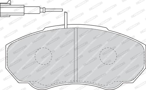 Ferodo FDB1478 - Тормозные колодки, дисковые, комплект avtokuzovplus.com.ua