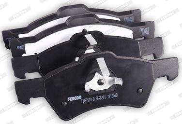 Ferodo FDB1510-D - Тормозные колодки, дисковые, комплект avtokuzovplus.com.ua