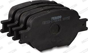 Ferodo FDB1528-D - Тормозные колодки, дисковые, комплект avtokuzovplus.com.ua