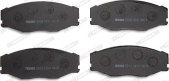 Ferodo FDB169-D - Тормозные колодки, дисковые, комплект avtokuzovplus.com.ua