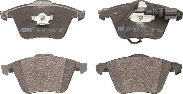 Ferodo FDB1765 - Гальмівні колодки, дискові гальма autocars.com.ua
