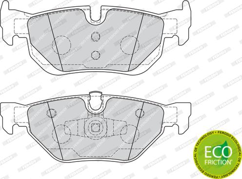 Ferodo FDB1807 - Тормозные колодки, дисковые, комплект autodnr.net