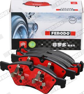 Ferodo FDB1830-S - Тормозные колодки, дисковые, комплект autodnr.net