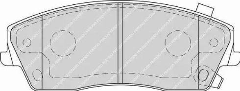 Alpha Brakes HKP-CH-037 - Гальмівні колодки, дискові гальма autocars.com.ua