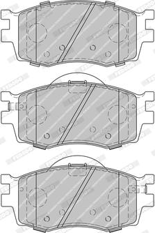 Ferodo FDB1955-D - Тормозные колодки, дисковые, комплект autodnr.net