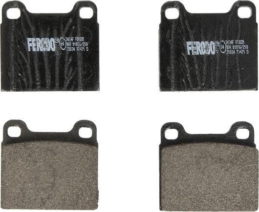 Ferodo FDB2M - Гальмівні колодки, дискові гальма autocars.com.ua