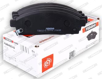 Ferodo FDB4023-D - Тормозные колодки, дисковые, комплект avtokuzovplus.com.ua