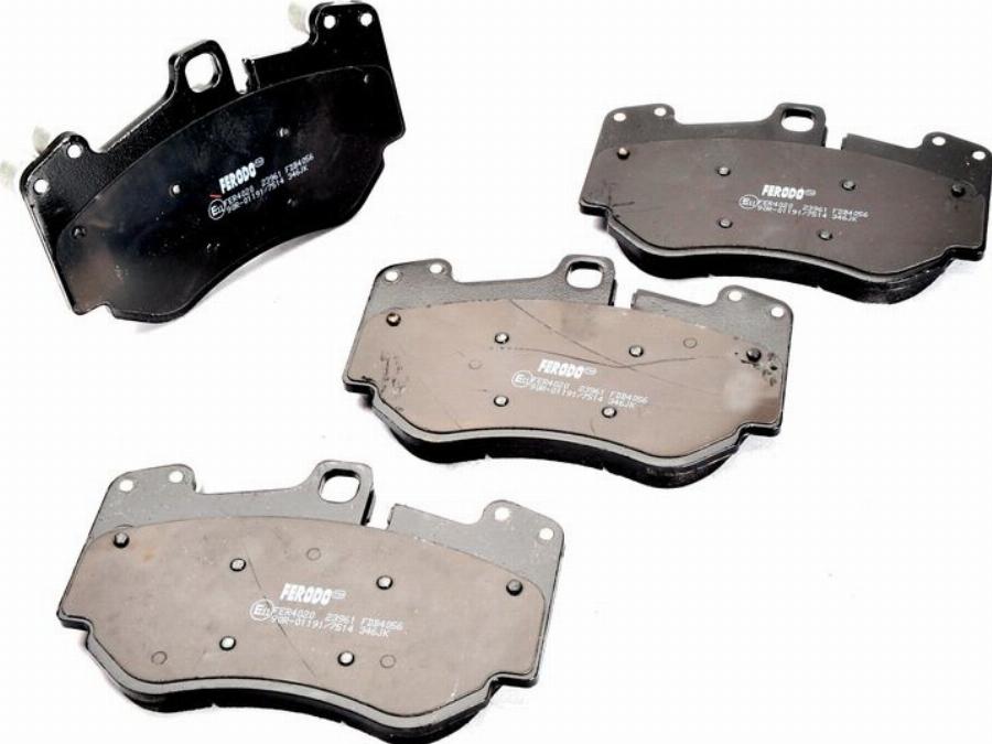 Ferodo FDB4056 - Гальмівні колодки, дискові гальма autocars.com.ua