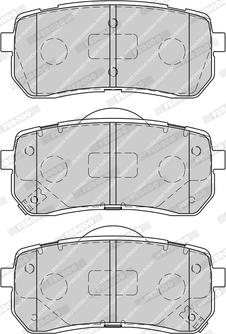 Ferodo FDB4114-D - Тормозные колодки, дисковые, комплект avtokuzovplus.com.ua