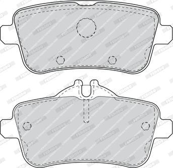 Ferodo FDB4169 - Тормозные колодки, дисковые, комплект autodnr.net