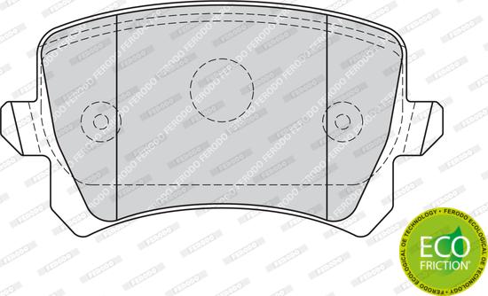 Ferodo FDB4192 - Тормозные колодки, дисковые, комплект autodnr.net