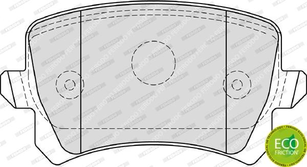 Ferodo FDB4192 - Тормозные колодки, дисковые, комплект autodnr.net