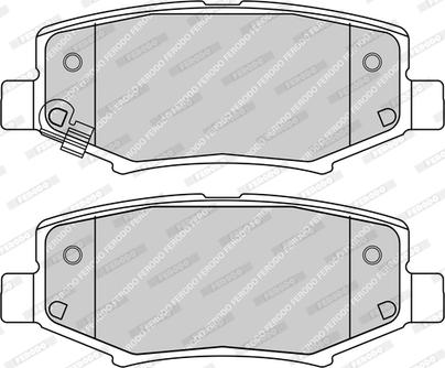 Ferodo FDB4239-D - Тормозные колодки, дисковые, комплект avtokuzovplus.com.ua