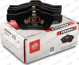 Ferodo FDB4240-D - Тормозные колодки, дисковые, комплект avtokuzovplus.com.ua