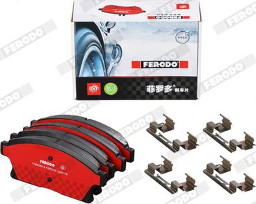 Ferodo FDB4264-S - Тормозные колодки, дисковые, комплект autodnr.net