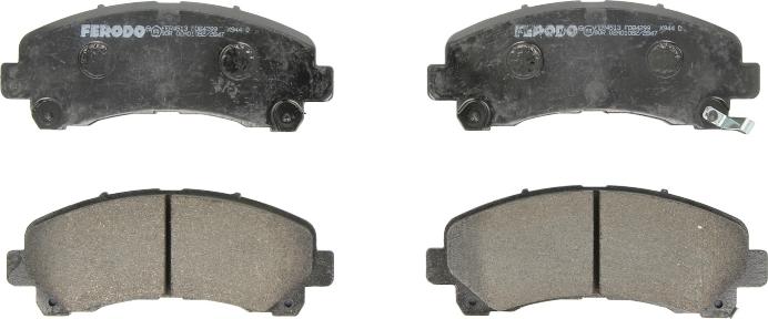 Ferodo FDB4299 - Гальмівні колодки, дискові гальма autocars.com.ua