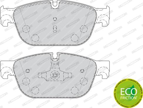 Ferodo FDB4313 - Тормозные колодки, дисковые, комплект avtokuzovplus.com.ua