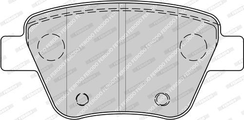 Ferodo FDB4316-D - Тормозные колодки, дисковые, комплект autodnr.net