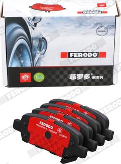 Ferodo FDB4324A-S - Тормозные колодки, дисковые, комплект autodnr.net