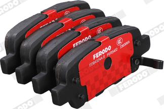 Ferodo FDB4324A-S - Тормозные колодки, дисковые, комплект autodnr.net