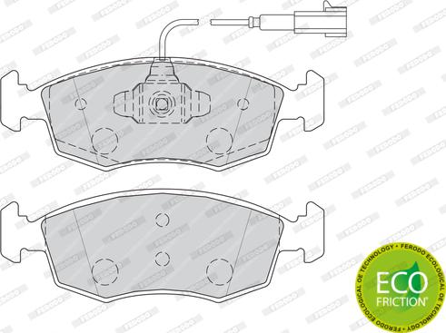 Ferodo FDB4353 - Тормозные колодки, дисковые, комплект autodnr.net