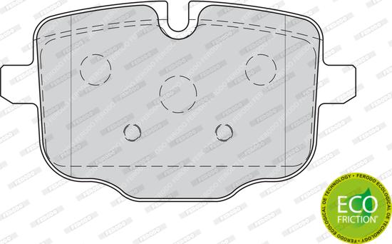 Ferodo FDB4381 - Тормозные колодки, дисковые, комплект autodnr.net