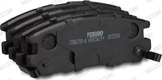 Ferodo FDB4390-D - Гальмівні колодки, дискові гальма autocars.com.ua