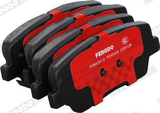 Ferodo FDB4391-S - Тормозные колодки, дисковые, комплект autodnr.net