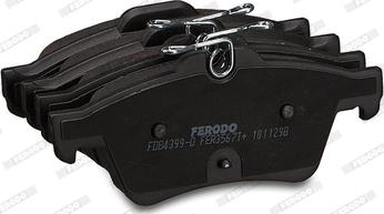 Ferodo FDB4399-D - Тормозные колодки, дисковые, комплект autodnr.net