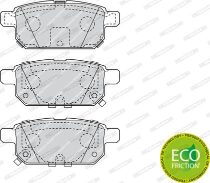 Ferodo FDB4430 - Тормозные колодки, дисковые, комплект autodnr.net