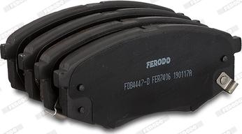 Ferodo FDB4447-D - Тормозные колодки, дисковые, комплект autodnr.net