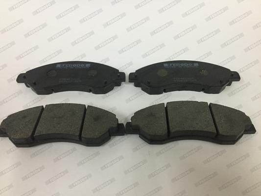 Ferodo FDB4672QS - Гальмівні колодки, дискові гальма autocars.com.ua