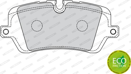 Ferodo FDB4678 - Тормозные колодки, дисковые, комплект avtokuzovplus.com.ua