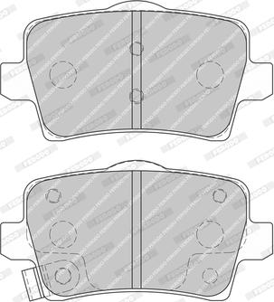 Ferodo FDB4682-D - Гальмівні колодки, дискові гальма autocars.com.ua
