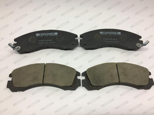Ferodo FDB4689QS - Гальмівні колодки, дискові гальма autocars.com.ua