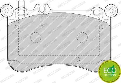 Ferodo FDB4696 - Гальмівні колодки дискові autocars.com.ua