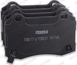 Ferodo FDB4777-D - Тормозные колодки, дисковые, комплект avtokuzovplus.com.ua